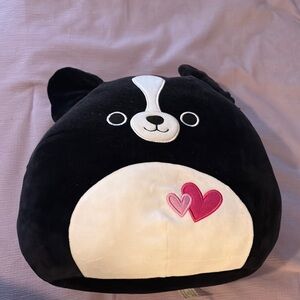Squishmallows Black and White Stuffed Animal